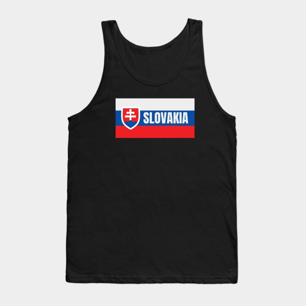 Slovakia Flag Tank Top by aybe7elf